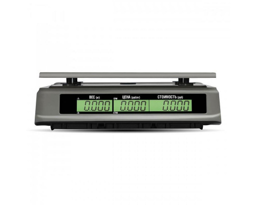 Весы торговые Mertech M-ER 328 AC-6.1 "TOUCH-M" (LCD, USB/RS-232)