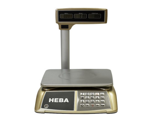 Весы торговые НЕВА НВ-25-1.5-203ЖК со стойкой (ЖК, зеленый индикатор)