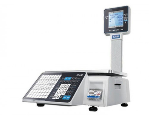 Весы с печатью этикеток CAS CL3000J-30P (TCP-IP)