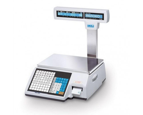 Весы с печатью этикеток CAS CL5000J-30IP (TCP-IP)