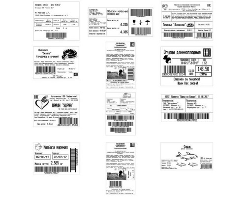 Весы платформенные с пандусом с печатью этикеток Масса-К 4D-LA-15/12-1000