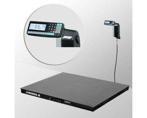 Весы платформенные с печатью этикеток Масса-К 4D-PM-15/12-2000-RL