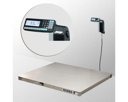 Весы платформенные с печатью этикеток Масса-К 4D-PM.S-12/10-500-RL