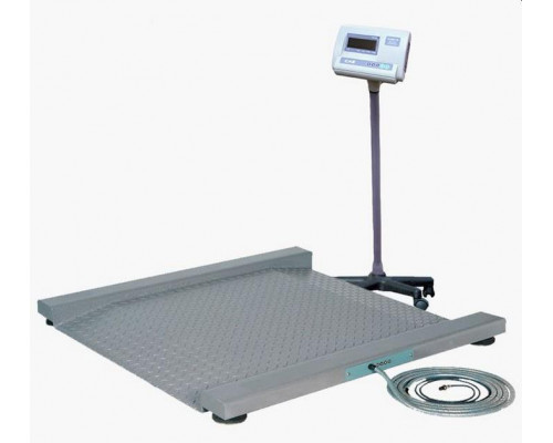 Весы платформенные CAS Геркулес T1-2000 стал. BSS, PDI