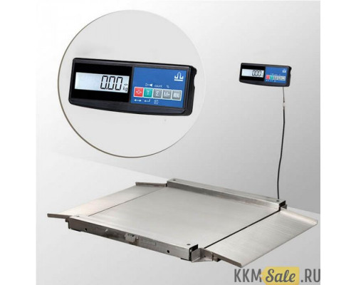 Весы платформенные с пандусом Масса-К 4D-LA.S-15/12-2000-A