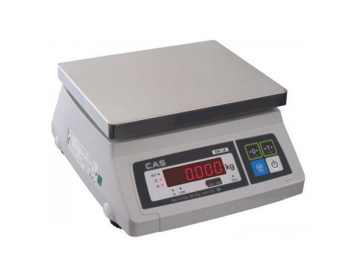 Весы фасовочные CAS SWII-30DD "SUS tray" (RS-232)