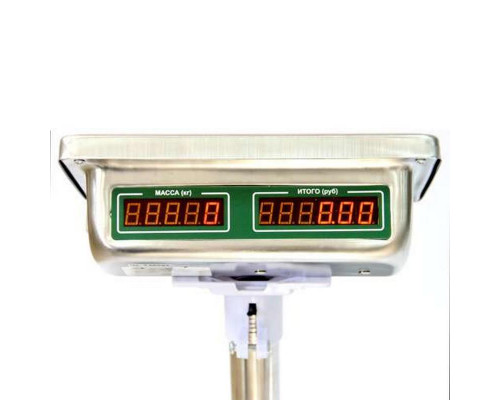 Весы напольные торговые МИДЛ МП 150 МЖА Ф-3 (20/50; 300х400; нерж.) "Красная армия"