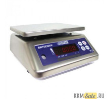 Весы фасовочные МИДЛ МТ 1.5 ВДА (0.2/0.5; 225x185) нерж. "Батискаф"