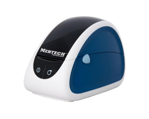 Принтер этикеток Mertech LP58 EVA (203dpi, USB/RS-232, Белый/Синий)