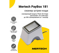 Сканер штрих-кода Mertech PayBox 181 (2D, USB, Белый)