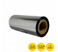 Риббон (красящая лента) 110 мм х 110 м, втулка 1" x 110 мм, WAX PREMIUM (OUT)