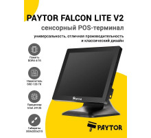 Сенсорный терминал 15" PayTor Falcon Lite v2 (J4125, 4/128Gb, без MSR, без ОС)