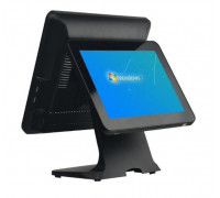 Сенсорный терминал 15" OL-P10 (J4125, 8/128Gb, MSR, РСТ, подставка W7, второй монитор 15", Без ОС)