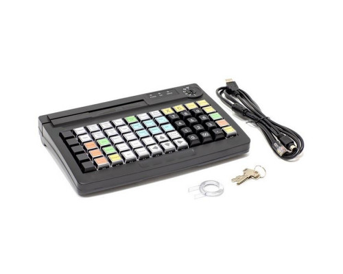 POS клавиатура АТОЛ KB-60-KU rev.2 (USB/PS/2, MSR)